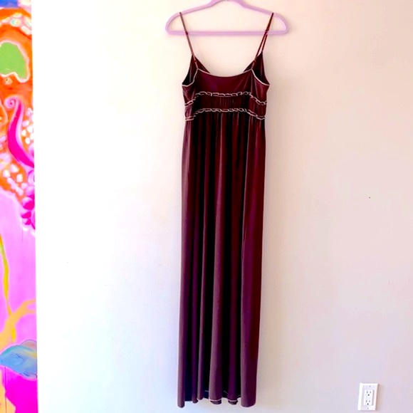 Max Studio Maxi Dress in Mocha, size M, nice cond. - Picture 3 of 10